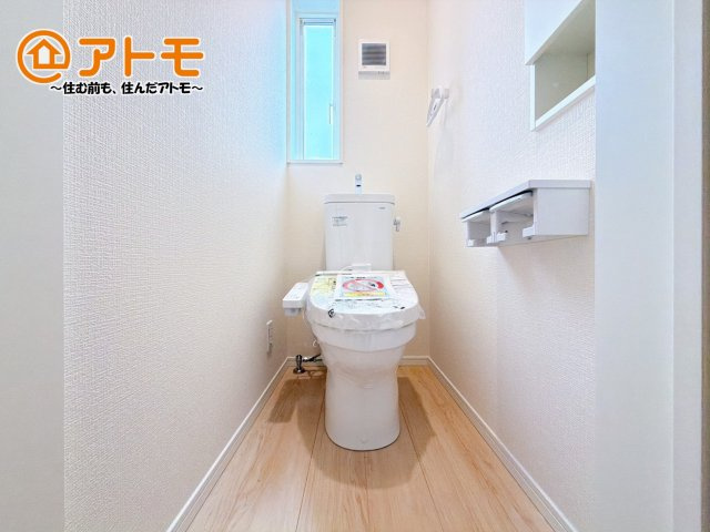2つトイレがあるので朝も混みあわずに使うことができます！