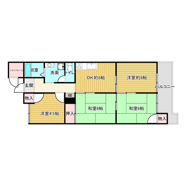 間取り：328000634294