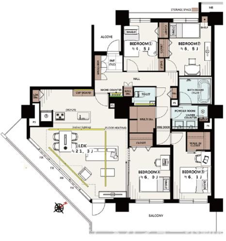 間取り：312001166632