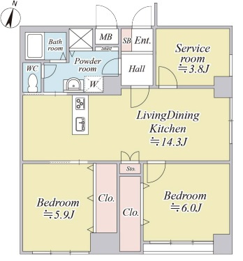 間取り：301000101836