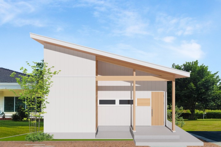 建物プラン例　建物価格1675万円、建物面積72.45？