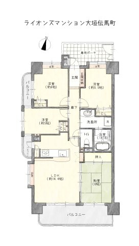 間取り：321000084504