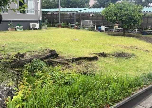 中庭（パティオ）とは、一つの建築物の内部に設けられた、壁などで囲われている庭のことを指します。コの字型、ロの字型が主流ですが、L字型の中庭もあります。最近では、インテリア性の高さからも人気があります。