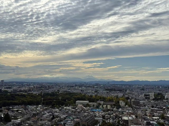 眺望良好な23階部分です。