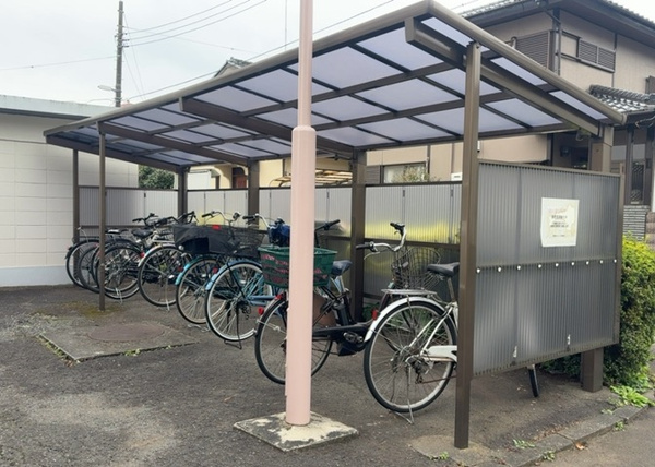 【相模原富士マンションＢの駐輪場】