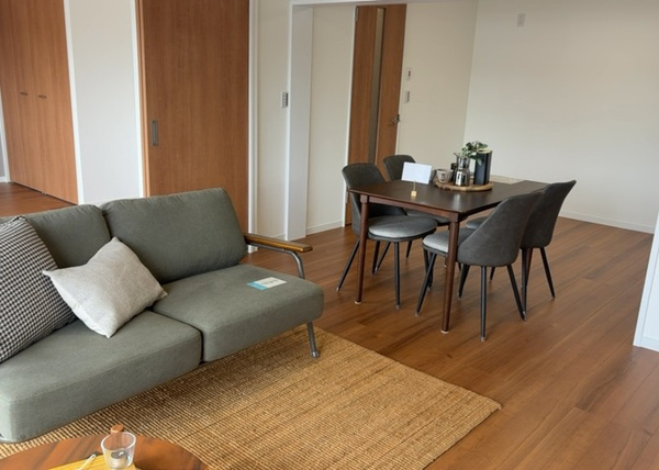 【相模原富士マンションＢのリビングダイニング】