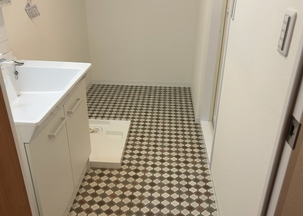 【相模原富士マンションＢの脱衣場】