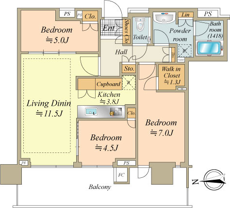 間取り：313004529851