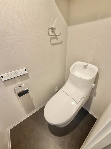 いつでも清潔を保てる温水洗浄機能対洗浄トイレ