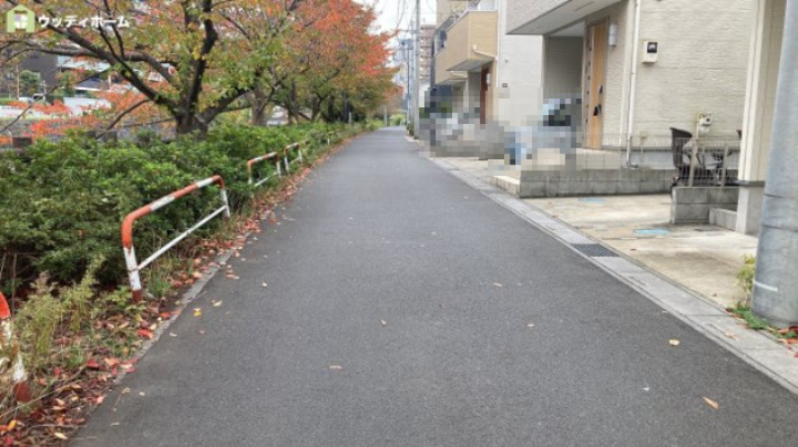 前面道路含む現地写真