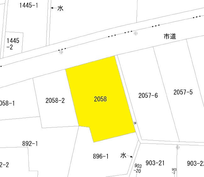 区画図：346000040908