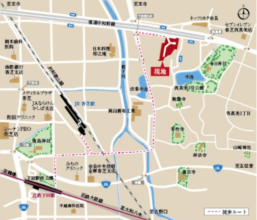 現地位置図