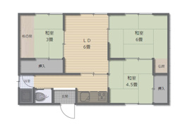 海南市重根・中古戸建・54692の間取り