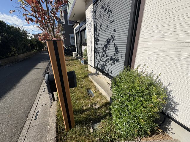 お庭ではプランター栽培やガーデニングが楽しめます。