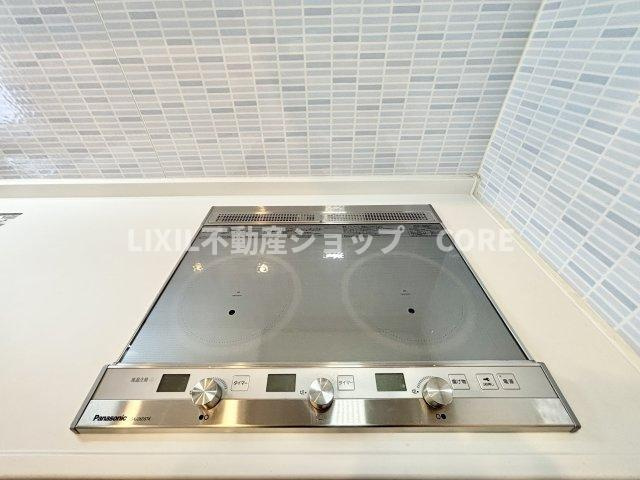IHクッキングヒーターで、お料理の効率もアップ！使い勝手の良さを考えました。