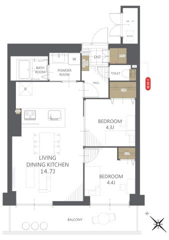 間取り：323000468872