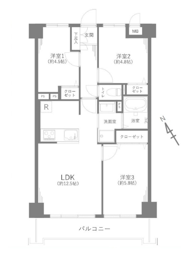 間取り：311002303859