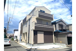 堺市堺区山本町5丁　新築戸建の外観