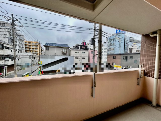 東向きバルコニー