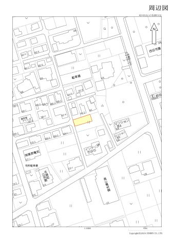 【高山市冬頭町の土地の間取り】