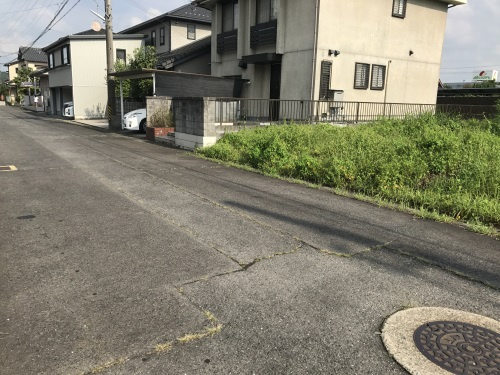 前面道路　東方向