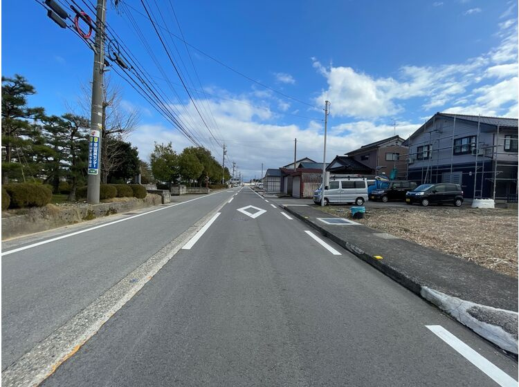 前面道路