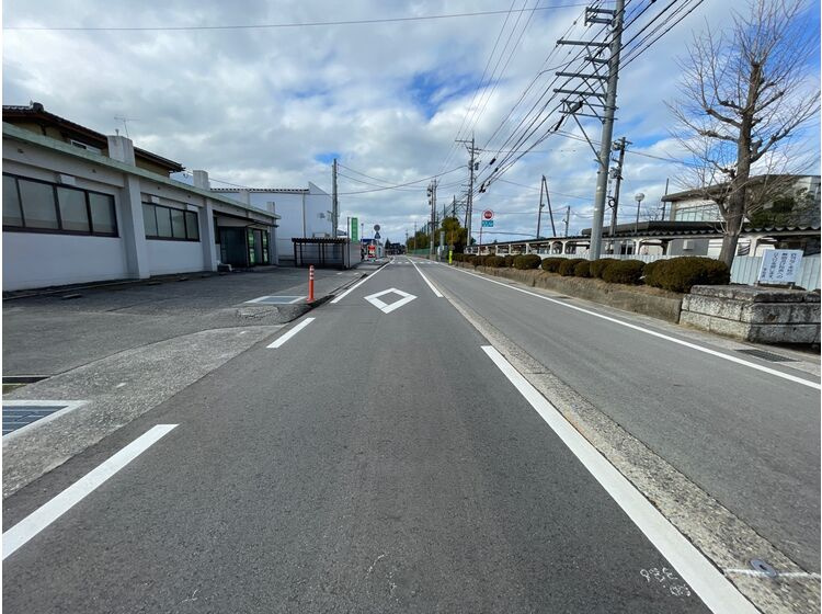 前面道路