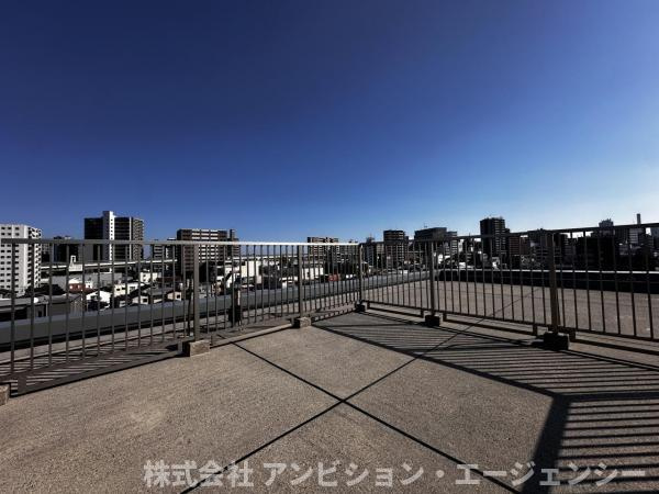 視界を遮るものがない、開放感溢れる眺望。