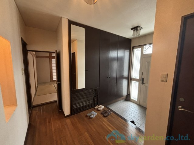 きれいな玄関です