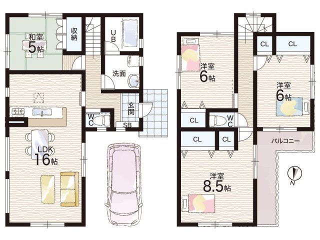 間取り：326000222744