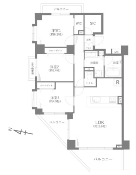 間取り：313004651639