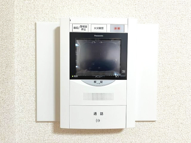 テレビモニター付きインターホンで急な来客でも安心して対応できます！