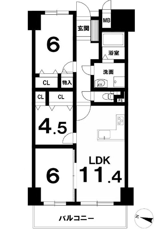 間取り：334000233735