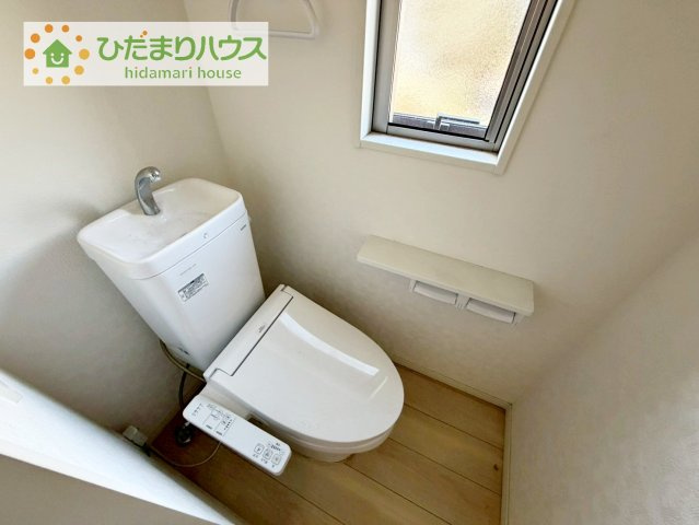 トイレは1F、2F共に完備！取り合いになることがありませんね(^^)/