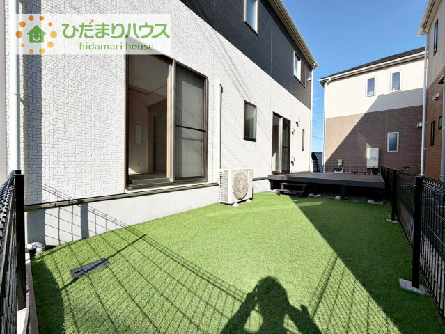 お庭付物件になります！お庭遊びや、プールなどお子様も大喜び(^^)