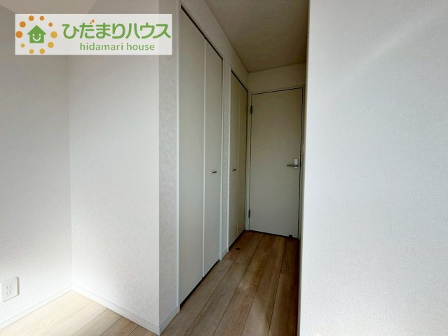 クローゼットタイプの収納は荷物がどこにあるかすぐに見つかります！