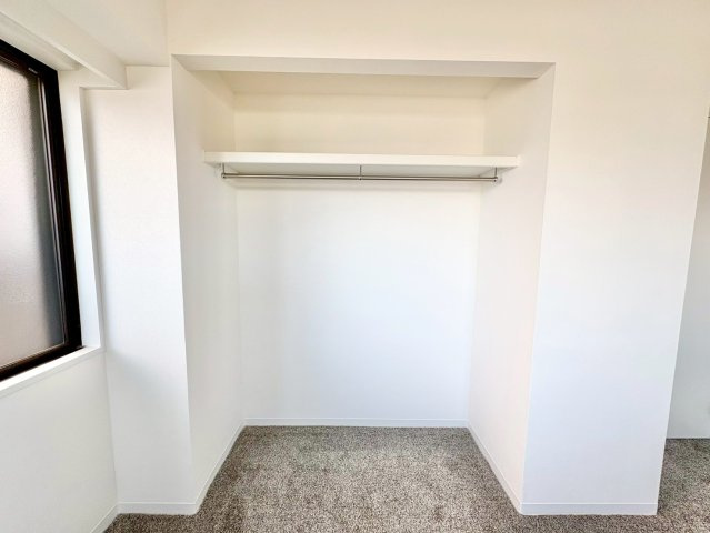 全居室収納付きで、お部屋がすっきり片付きます。