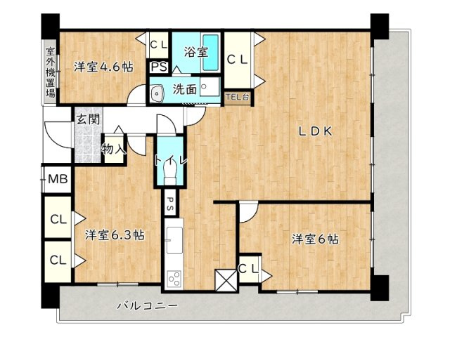 間取り：328000607301