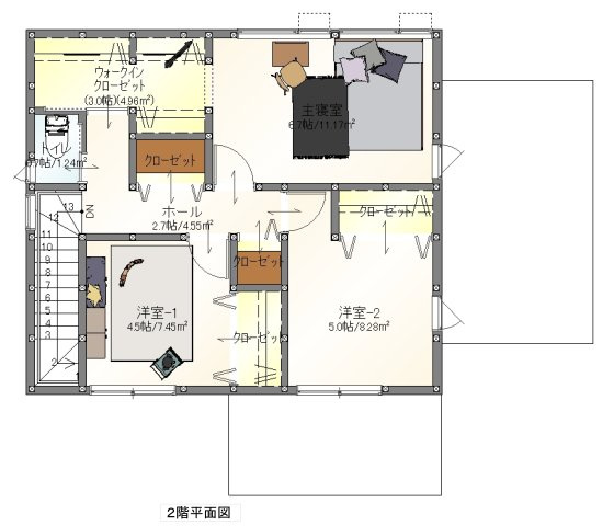 【葉山町二丁目（2期）の間取り】