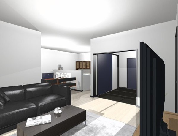 【葉山町二丁目（2期）のリビングダイニング】