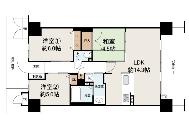 間取り：327002354963