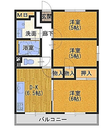 間取り：328000579904