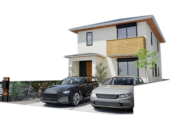 ■建物プラン例（完成予想図）　建物面積：114.60m2（34.66坪）、建物価格：4621万円　※別途、外構工事費・付帯工事費・諸費用等が必要となります　※当該プランの採用および変更は自由に可能です