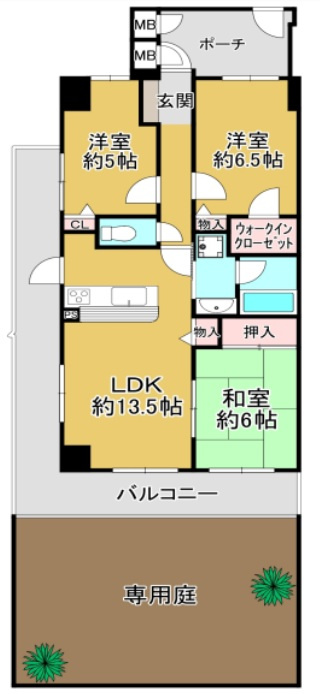 間取り：328000648432