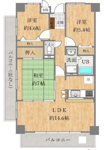 間取り：330000093968