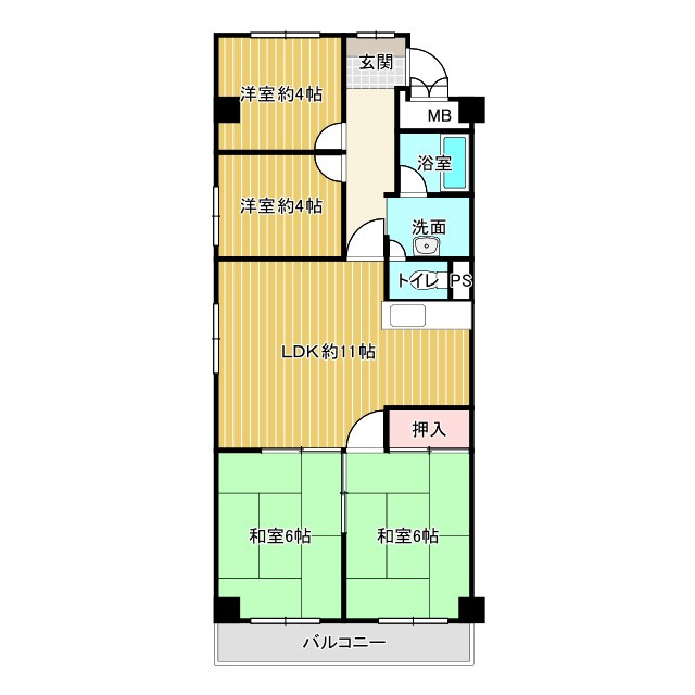 間取り：328000621008
