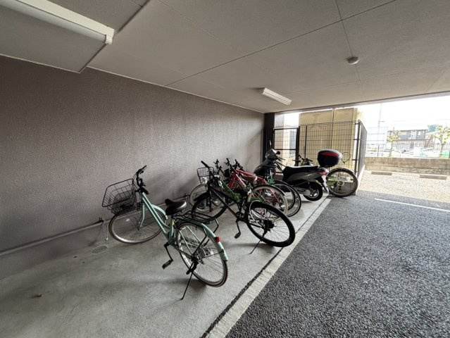 駐輪場♪