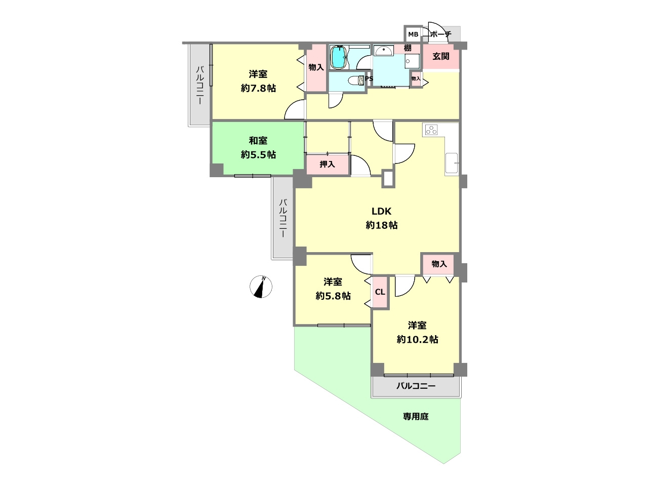 間取り：328000599832