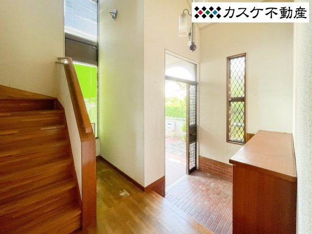 ゆとりのある玄関