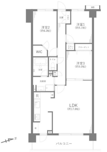 間取り：312001336048